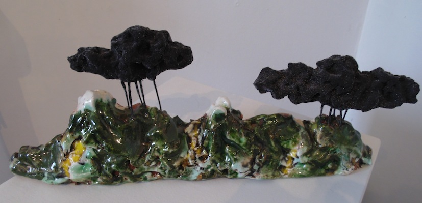 Madeleine Child | Double Rain Cloud | Ceramic | McATamney Gallery | Geraldine NZ